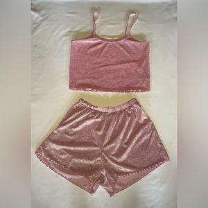 Women’s Cropped Pajama Set